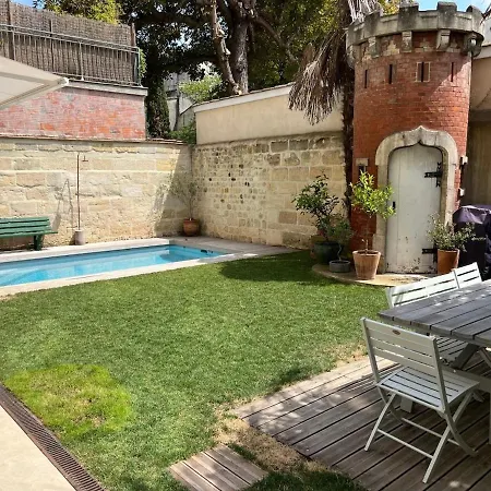 Maison En Centre Avec Jardin Et Piscine Apartament